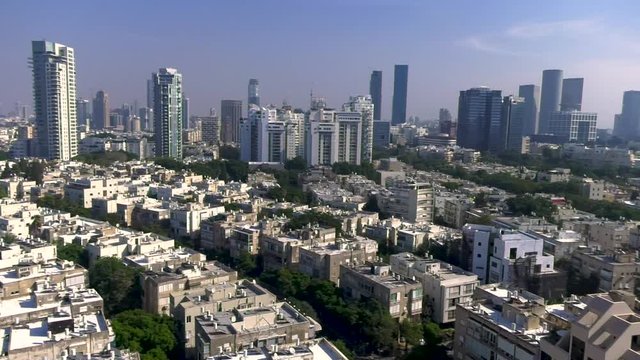 Wonderful Skyline from Tel Aviv
