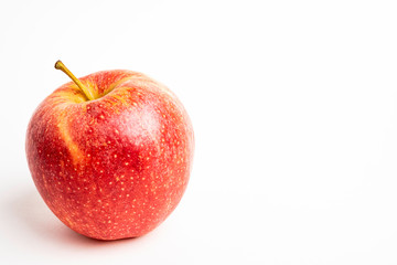 Fototapeta na wymiar One Fresh Red Apple
