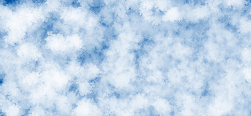 abstract Christmas blue white holiday border background snow-white