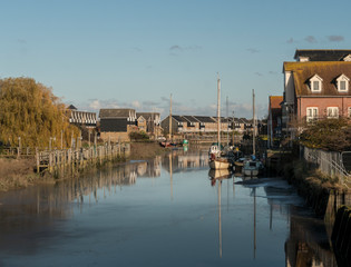 Faversham Creek, Kent, UK