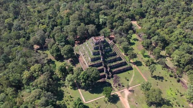 The temple of Koh Ker , North of Cambodia