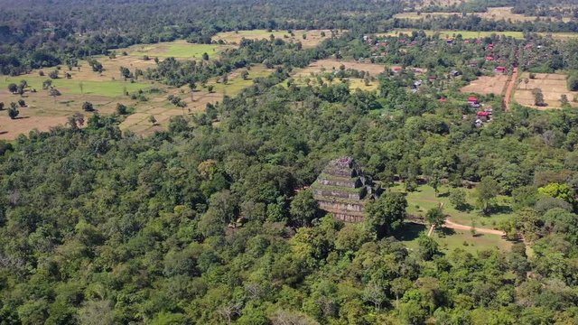 The temple of Koh Ker , Cambodia