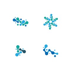 Meta Ball icon vector design template