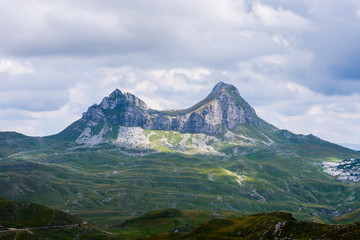 Northern Montenegro mountain pass Saddle