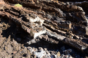 Rock  from the volcano