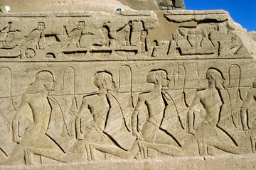 Relief am Amun-Re-Tempel