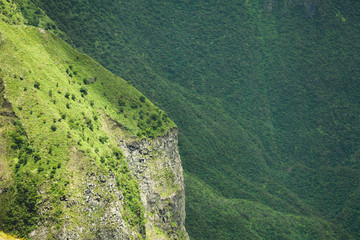 Crater closeup, Faial