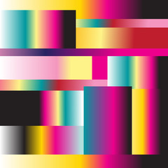 Fototapeta premium Abstract beautiful vector background of geometric different objects