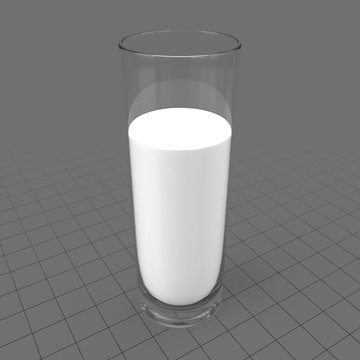 Glass of milk