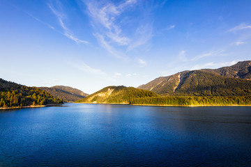 Naklejka premium Majestic Lakes - Sylvensteinsee