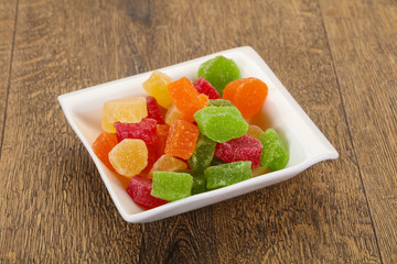 Sweet candied fruit