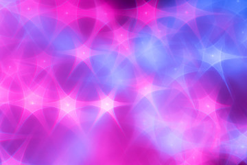Fototapeta na wymiar Splash of blue and pink sparkles on black background.