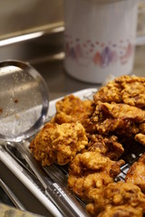 Japanese home cooking fried chicken