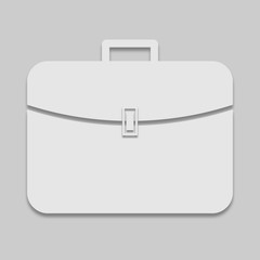 briefcase icon in bright style