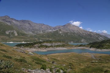 Fototapeta na wymiar Lac du Mont Cenis