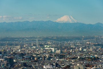 Der Fuji-san von Tokio aus
