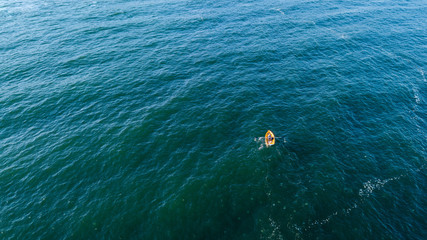 Beautiful natural background at the summer time from air drone.