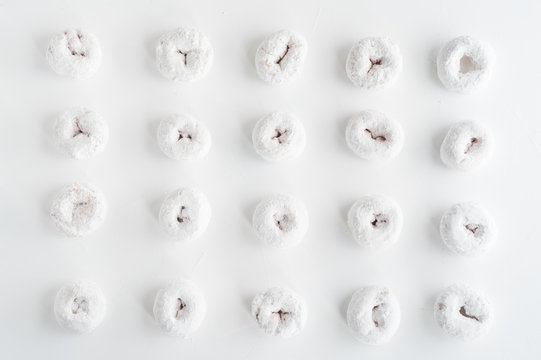 Powedered Sugar Donuts
