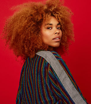 Colourful Woman Portrait