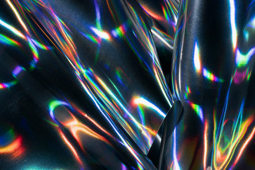 Reflection of light on holographic foils