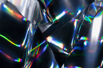 Reflection of light on holographic foils