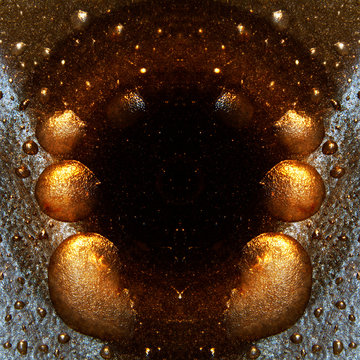 Digital composite mages from original photograph digitally altered