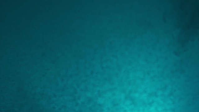 Paint fall into water which is twist. Spin acrylic ink drip into liquid. Visual effect bullet time, frozen moment, flow motion. Cloud fraction of color is spray drop. Slow motion cosmic video magic.