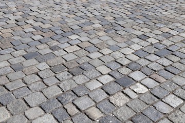 Stone pavement