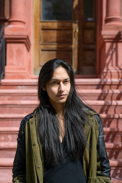 Portrait Of Native American Man