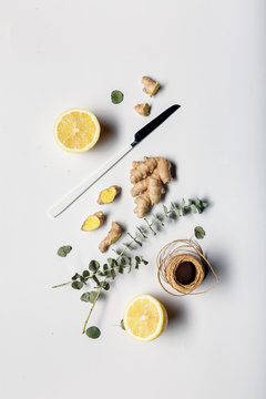 Ginger and lemon