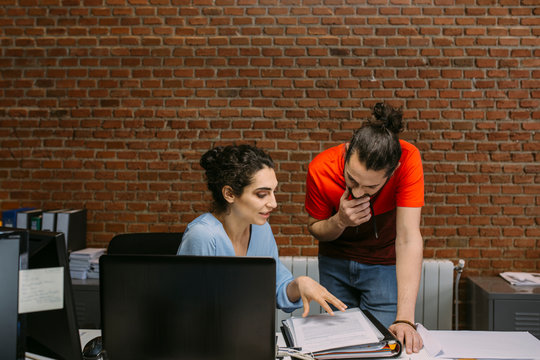 Business group at a workshop in the office - Powered by Adobe