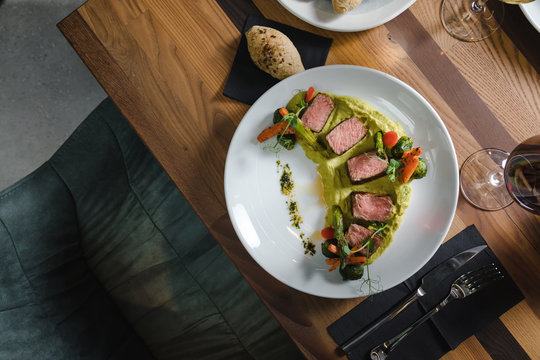 Mouth-watering rump steak