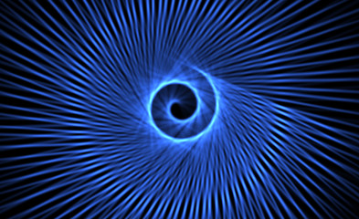 Obraz premium Abstract background from a spiral tunnel