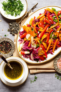 Chopped Salad with Fresh Chive Vinaigrette