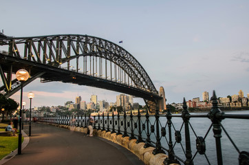 Sydney famous bridge