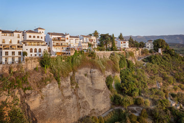 Fototapeta na wymiar Ronda, city in the Spanish province of Malaga 