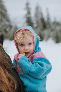 Cute Little Child Outdoors