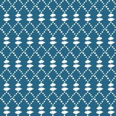 Vector hand drawn geometric ethnic seamless background