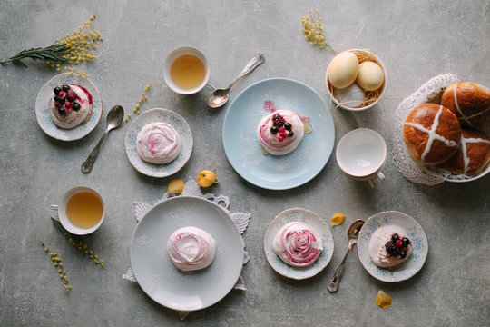 Easter party table