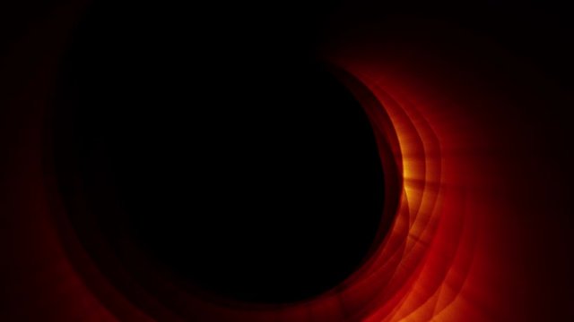 Magical Particles Ring Abstract Background, Animation, Rendering, Loop, 4k