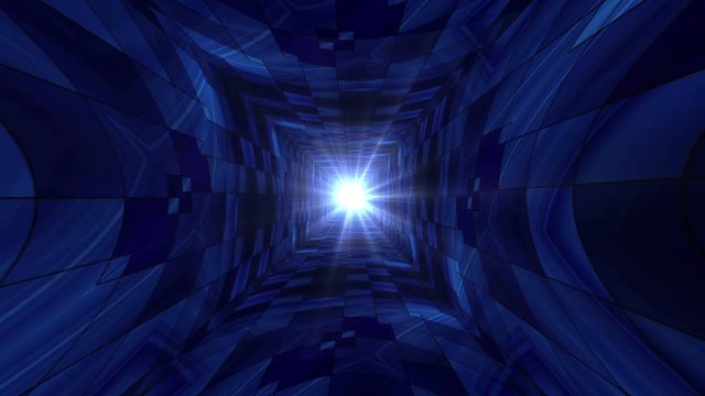 Abstract Cyberspace Animation Background, Loop, 4k
