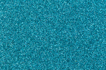 Aqua color glitter background for website, advertising banner or business card. High quality photo for Valentine's Day with space for text.