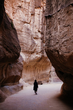 Exploring the ancient city of Petra, Jordan