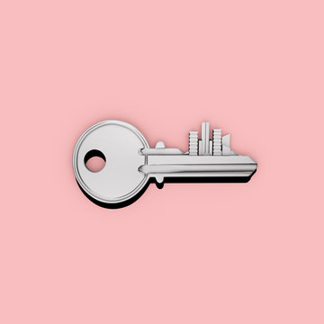 Key with skyline