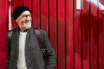 Senior man portrait.