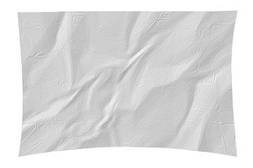 White creased paper background texture for paper texture