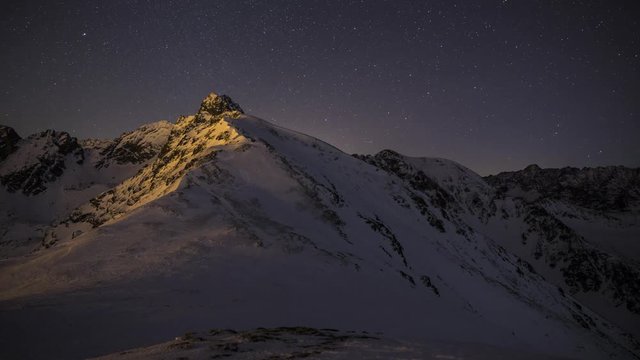 Timelapse in Tatra Mountains - świnica