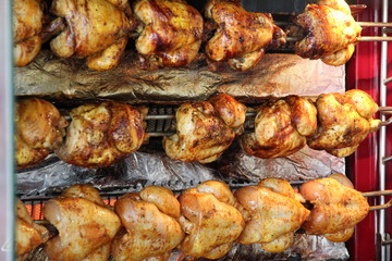 Roasting chickens