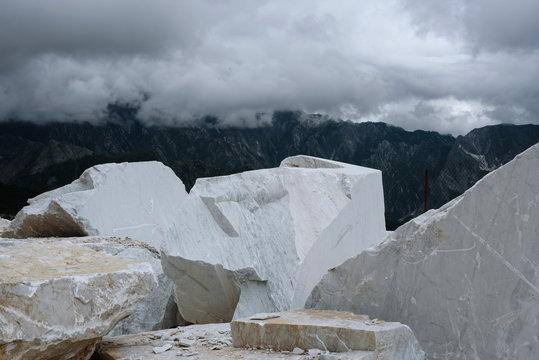 Big marble stones