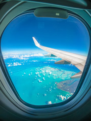 caribbean sea looked in the sky